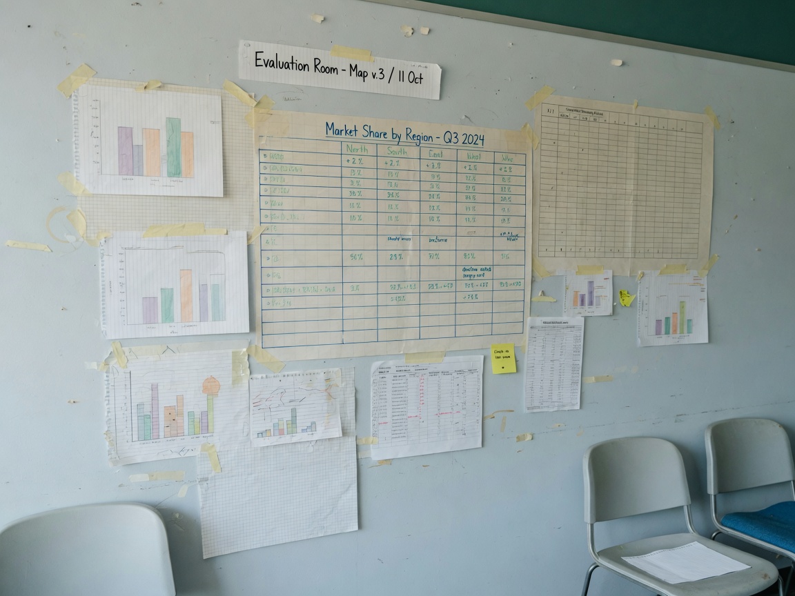 Paper coverage notes on wall